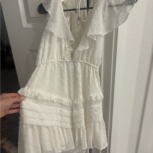 American Threads Ivory Ruffled Dress - Picture 1 of 3